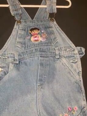 Vintage dora overalls 18-24m
